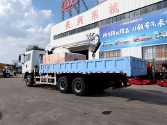 CAMC 6x4 Heavy Cargo Truck with Shenbai 10Ton Hydraulic Telescopic Boom Crane