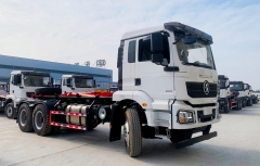 6x4 Shacman H3000 Truck with Palfinger 25Ton Hydraulic Hook Lift Garbage Truck