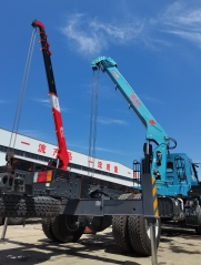 SHENBAI 8TON 10TON 12TON Loader Crane Straight Telescopic Boom Crane