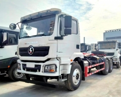 Shacman 6x4 H3000 Truck with Palfinger 20-25Ton Hydraulic Hook Lift Garbage Truck