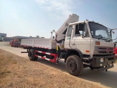 Truck Mounted Crane Dongfeng Truck Shenbai 6.3Ton Hydraulic Knuckle Boom Crane on Sale