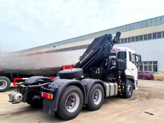 Dongfeng 6x4 Tractor with Crane Hydraulic 20Ton 25Ton 30Ton Folding Boom Crane