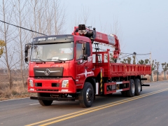 6x4 Dongfeng Cargo Truck Mounted Crane Shenbai 12Ton Hydraulic Boom Crane