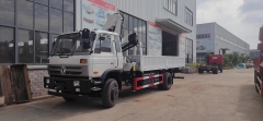 Truck Mounted Crane Dongfeng Truck Shenbai 6.3Ton Hydraulic Knuckle Boom Crane on Sale