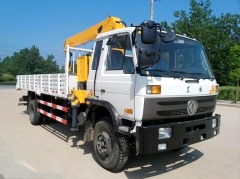Dongfeng 4x2 Lorry Mounted Crane Shenbai 8Ton Hydraulic Telescopic Boom Crane