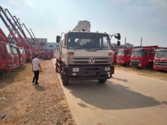 Dongfeng 4x2 Truck with Crane Shenbai 6.3Ton Hydraulic Knuckle Boom Crane on Sale