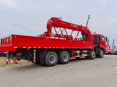 China Factory Dongfeng 8x4 Crane Truck Shenbai 16Ton Hydraulic Mobile Truck Crane