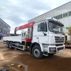 Shenbai 12Ton 5Boom Crane with Shacman F3000