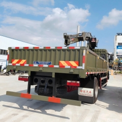 Shenbai 5Ton Hydraulic Knuckle Boom Crane Dongfeng 4x2 Cargo Truck with Crane