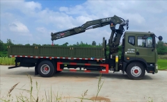 Shenbai 5Ton Hydraulic Knuckle Boom Crane Dongfeng 4x2 Cargo Truck with Crane