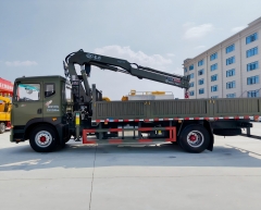 Shenbai 5Ton Hydraulic Knuckle Boom Crane Dongfeng 4x2 Cargo Truck with Crane