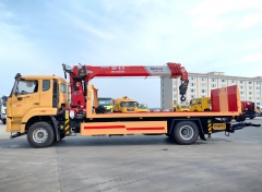 Sinotruk HOWO NX 4x2 10Ton Wrecker Tow Truck Crane Shenbai 8Ton Crane Truck