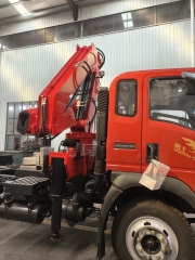 Shenbai 5Ton 3-4 section Knuckle Crane for Truck
