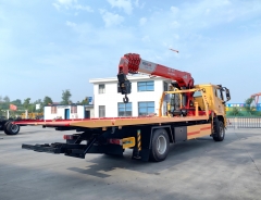 Sinotruk HOWO NX 4x2 10Ton Wrecker Tow Truck Crane Shenbai 8Ton Crane Truck
