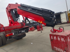 High Performance Shenbai 16 Ton Manipulator Hydraulic Folding Arm Knuckle Crane for Lifting Equipment