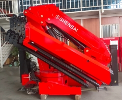 China Factory Manufacturer 12 Ton Loader Crane Truck Crane Folding Boom Crane