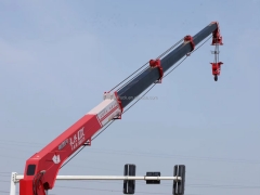 SHENBAI 7 Ton Telescopic Boom Hydraulic Crane Stiff Arm Crane