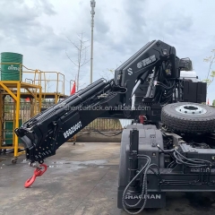 Shenbai 30T Hydraulic Folding Boom Crane 360° Rotation Smart Control for Industrial Lifting ISO/CE Certified