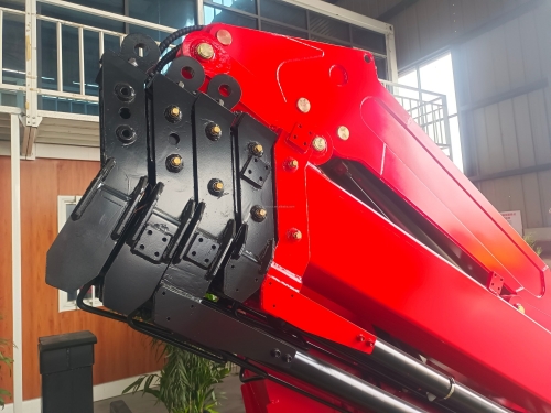 China Factory Manufacturer 12 Ton Loader Crane Truck Crane Folding Boom Crane