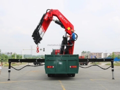 30 Ton Hydraulic Knuckle Boom Crane with Engine Pump Gearbox & Gear-High Efficiency Lifting Equipment