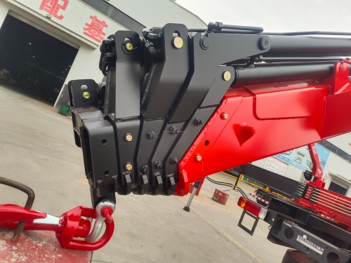 High Performance Shenbai 16 Ton Manipulator Hydraulic Folding Arm Knuckle Crane for Lifting Equipment