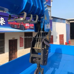 12Ton 5 Section Straight Boom Crane Shenbai Stiff Boom Crane for Truck in Stock CE