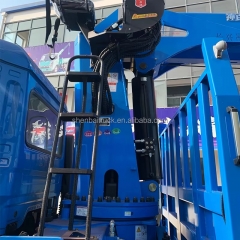 12Ton 5 Section Straight Boom Crane Shenbai Stiff Boom Crane for Truck in Stock CE