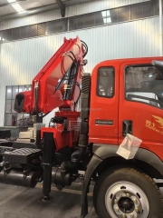 High Performance Dual Pump 5Ton 3Section Folding Arm Knuckle DY Cranes