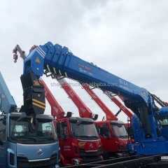 12Ton 5 Section Straight Boom Crane Shenbai Stiff Boom Crane for Truck in Stock CE