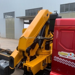 CE Standard Truck Crane 25 Ton 7 Section Knuckle Boom Hydraulic Crane for Sale