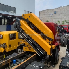 CE Standard Truck Crane 25 Ton 7 Section Knuckle Boom Hydraulic Crane for Sale