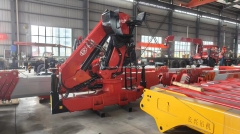 High Performance Dual Pump 5Ton 3Section Folding Arm Knuckle DY Cranes