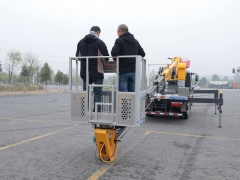 Dongfeng Tianjin 4X2 Truck with 20m Aerial Work Platform Truck 5Ton crane