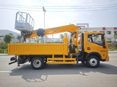 Dongfeng 4x2 Telescopic Boom Crane 5Ton Hydraulic Straight Arm 20m Aerial Working Platform Truck High-altitude Operation Trucks