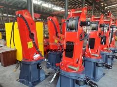 Stiff Arm Boom Boat Deck Manipulator with High Heat Versatile Marine 5 Ton Crane