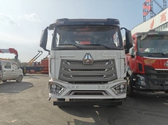 Howo 6x4 Hydraulic Truck Mounted 12Ton Mobile Lifitng Straight Boom Crane Stiff Arm Lorry Truck