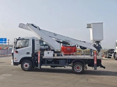 Dongfeng 4X2 Truck 16m 18m 20m 23m Aerial Work Platforms Insulated Hanging Basket Pure Electric Truck New Energy Vehicle