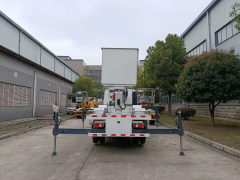 SHENBAI HOWO 4X2 Truck with 16m 18m 20m Aerial Work Platform Truck Insulation Basket Electric Maintenance Vehicle