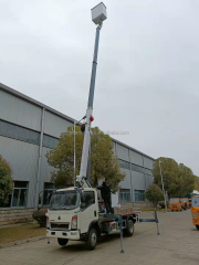 SHENBAI HOWO 4X2 Truck with 16m 18m 20m Aerial Work Platform Truck Insulation Basket Electric Maintenance Vehicle