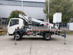 SHENBAI HOWO 4X2 Truck with 16m 18m 20m Aerial Work Platform Truck Insulation Basket Electric Maintenance Vehicle