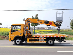 Dongfeng 4x2 Telescopic Boom Crane 5Ton Hydraulic Straight Arm 20m 22m Aerial Working Platform Truck High-altitude Operation Trucks