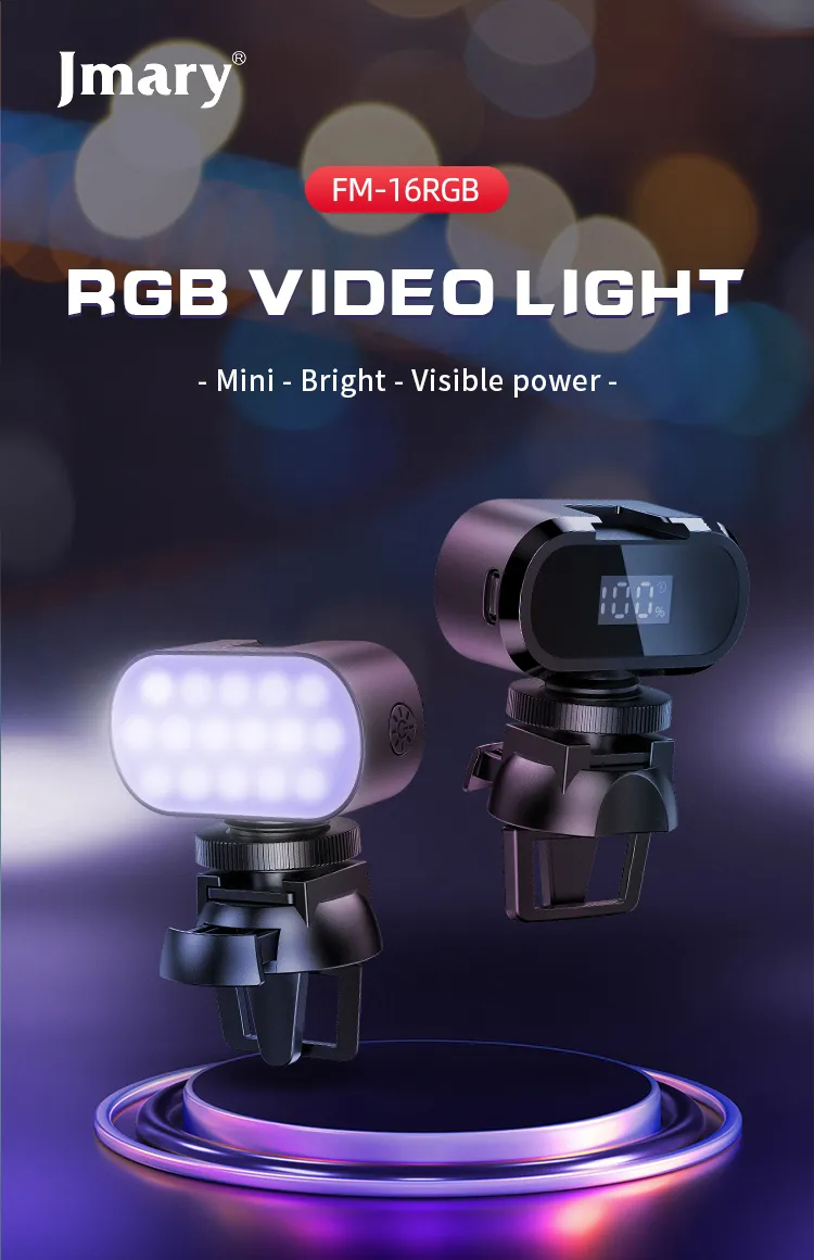 rgb led video light