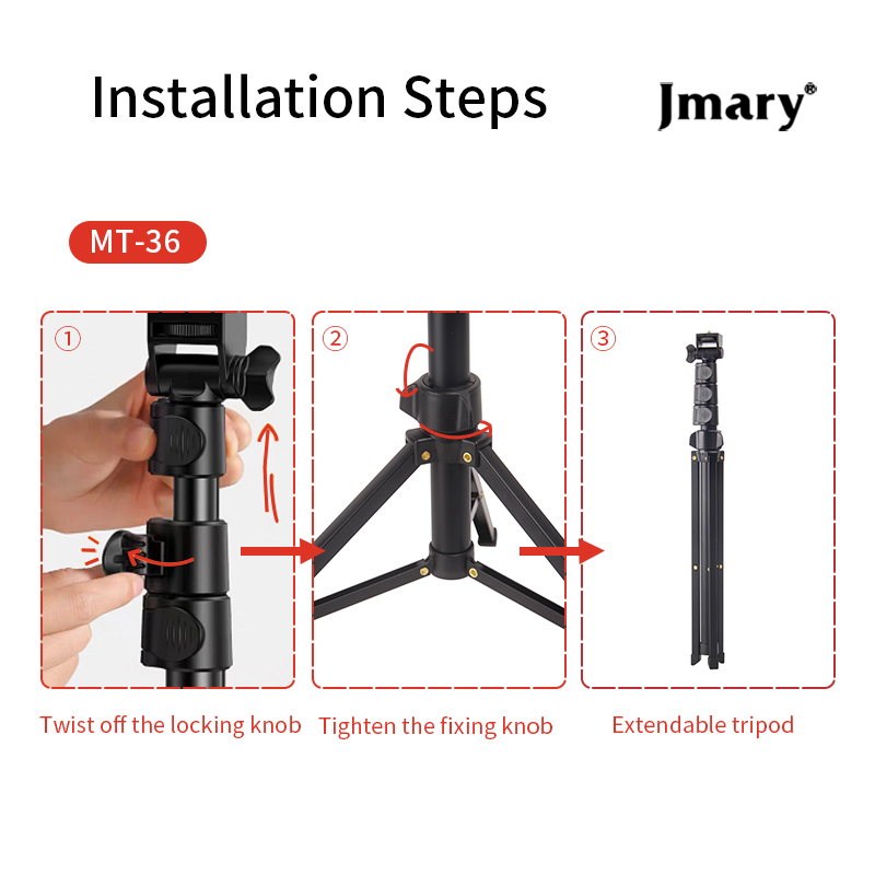 Jmary MT-36 Selfie Stick Tripod 67inch