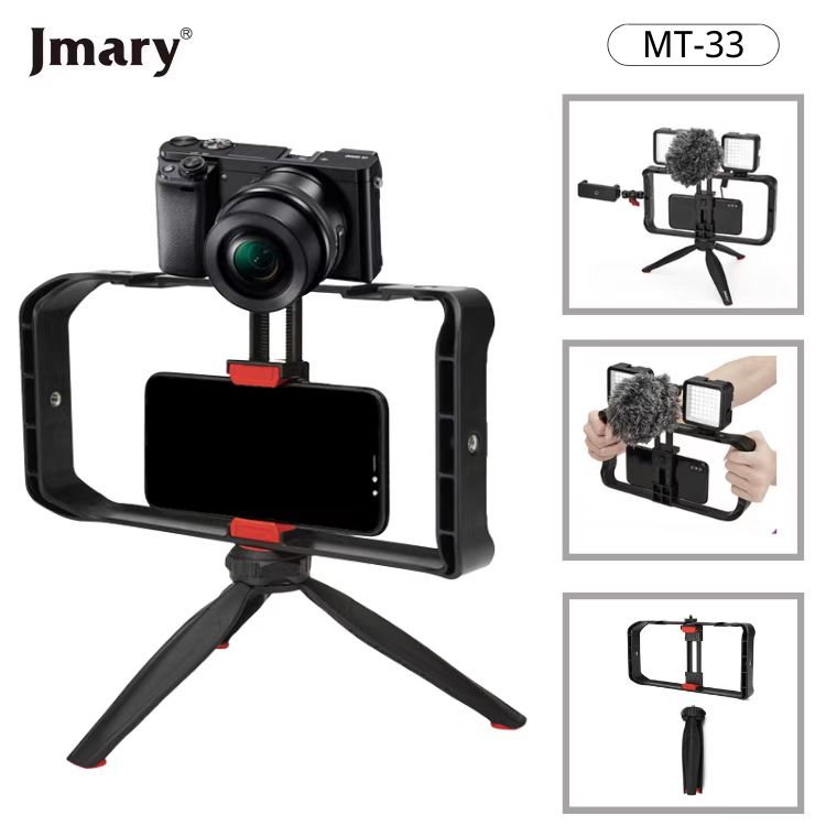 Jmary Trépied Extensible Camera Téléphone Live Video Photographie Vlog  MT-38 à prix pas cher