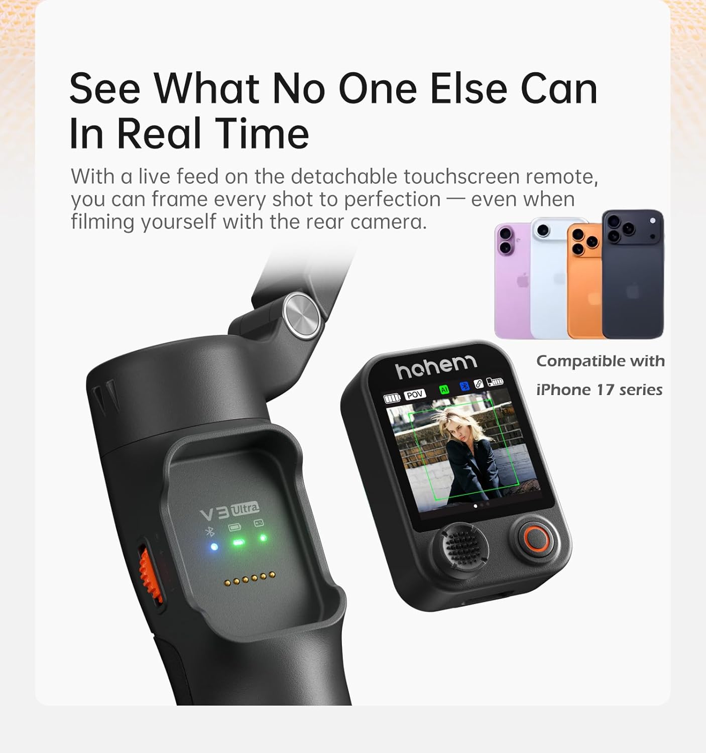 iSteady V3 Ultra Black