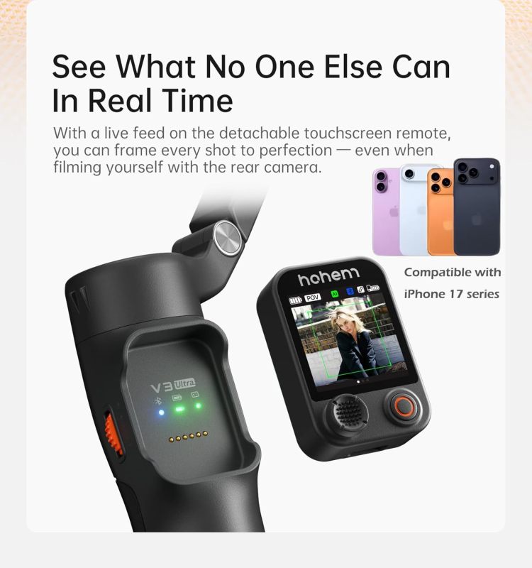 iSteady V3 Ultra Black