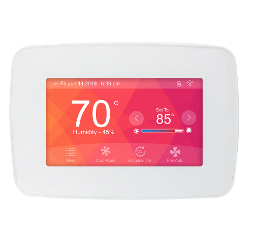 Single Stage or Two Stages Thermostat for Heat Pump