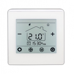 2 Pipes 4 Pipes Fan Coil Thermostat Modbus Bacnet WiFi Enabled