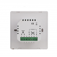 230V Floor Heating WiFi Round 16A Thermostat with external Sensor