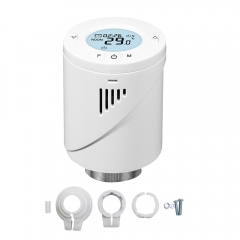 Smart WiFi TRV Thermostat Radiator Valve with Adapters